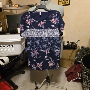 Floral Print Women's Top